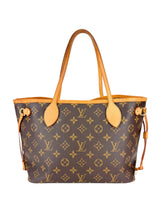 Louis Vuitton Monogram Canvas Leather Neverfull PM