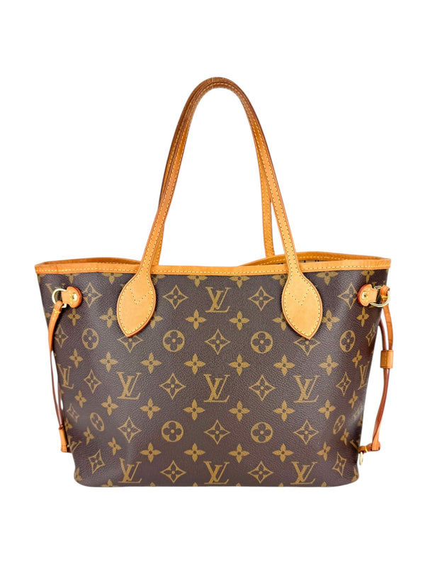 Louis Vuitton Monogram Canvas Leather Neverfull PM