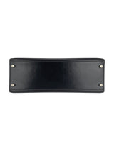 Hermes Black Box Calf Leather Kelly 32