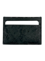 Gucci Black GG Rubber Effect Card Case