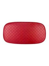 Gucci Castilian Red Leather Micro Guccissima 2 Way Bag