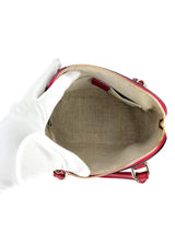Gucci Castilian Red Leather Micro Guccissima 2 Way Bag