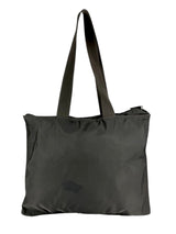 Prada Vintage Dark Brown Nylon Tessuto Tote Bag