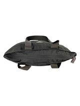 Prada Vintage Dark Brown Nylon Tessuto Tote Bag