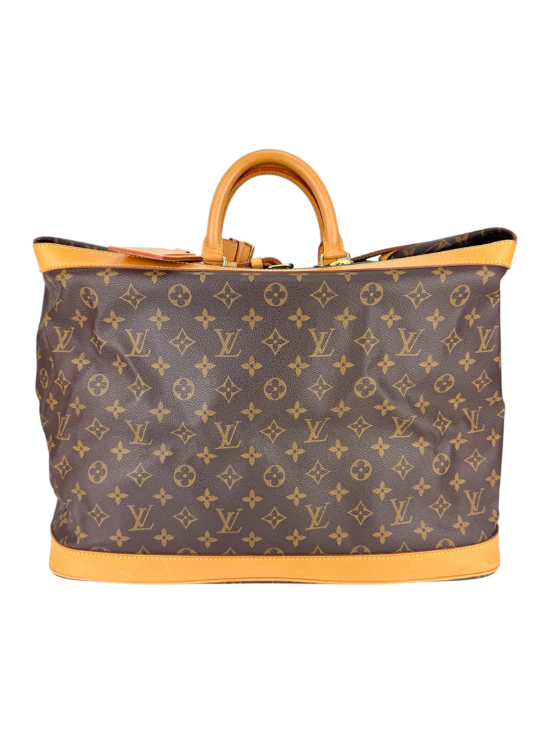 Louis Vuitton Monogram Canvas Leather Cruiser Travel Bag