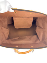 Louis Vuitton Monogram Canvas Leather Cruiser Travel Bag