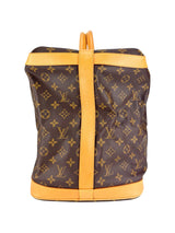 Louis Vuitton Monogram Canvas Leather Cruiser Travel Bag