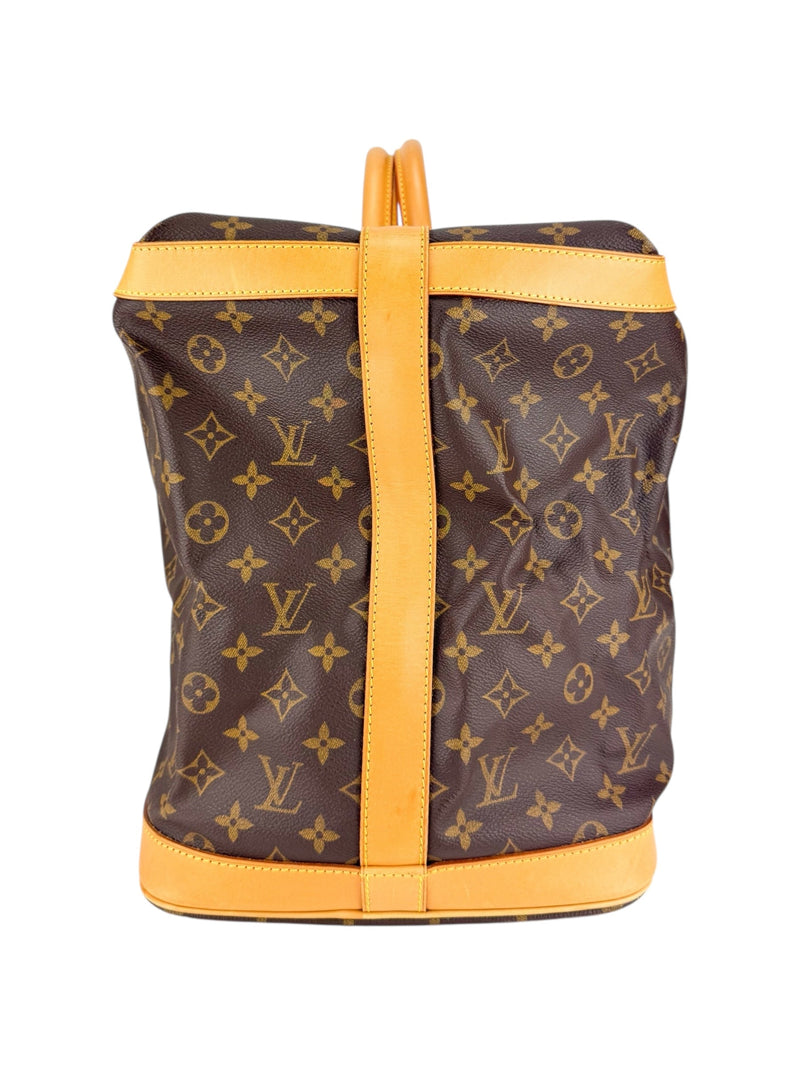 Louis Vuitton Monogram Canvas Leather Cruiser Travel Bag