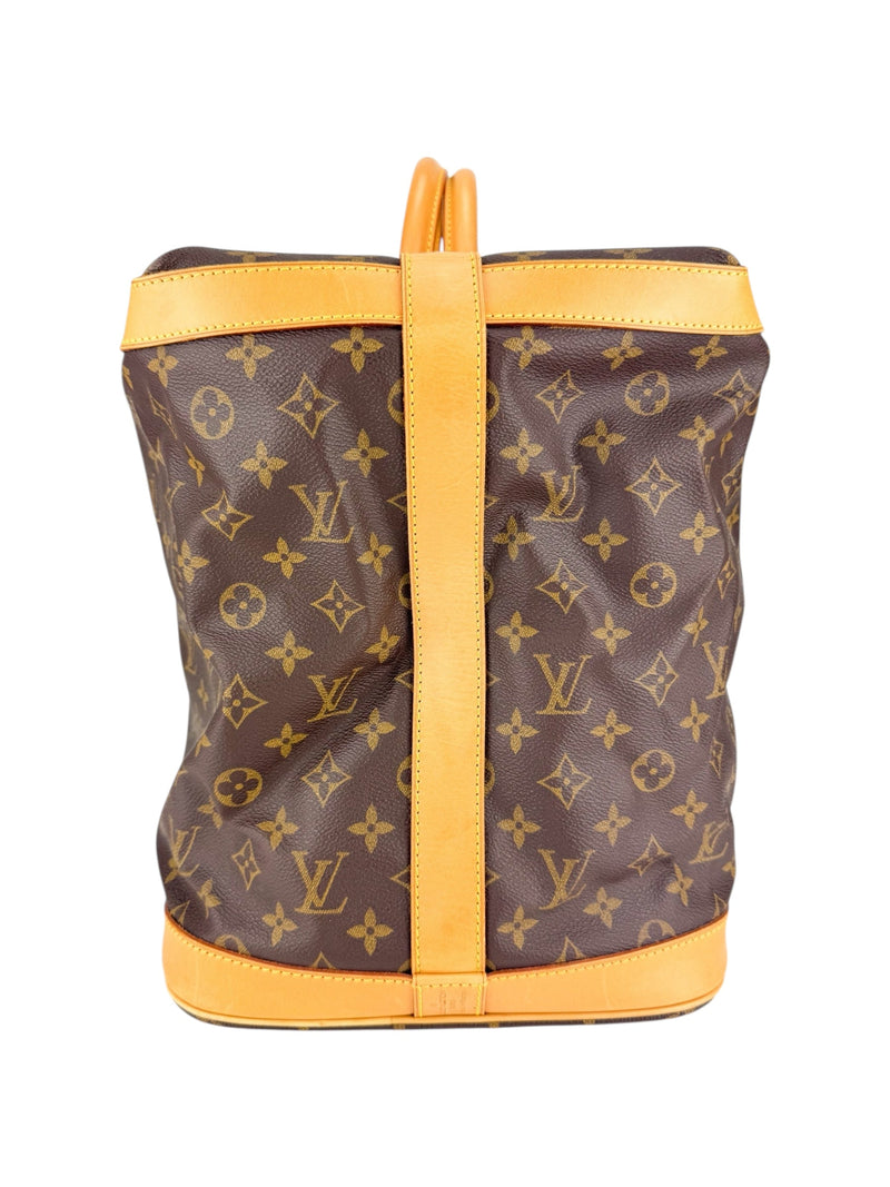 Louis Vuitton Monogram Canvas Leather Cruiser Travel Bag