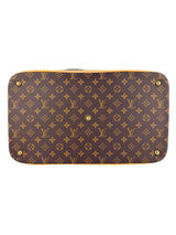 Louis Vuitton Monogram Canvas Leather Cruiser Travel Bag