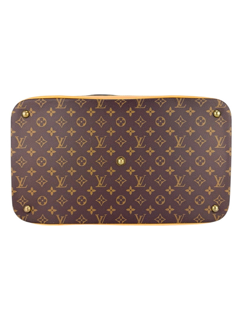 Louis Vuitton Monogram Canvas Leather Cruiser Travel Bag