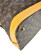 Louis Vuitton Monogram Canvas Leather Cruiser Travel Bag