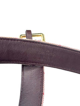 Louis Vuitton Cerise Monogram Canvas Saint Tulle Belt 34/85