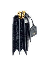 Saint Laurent Black Leather Sunset Shoulder Bag