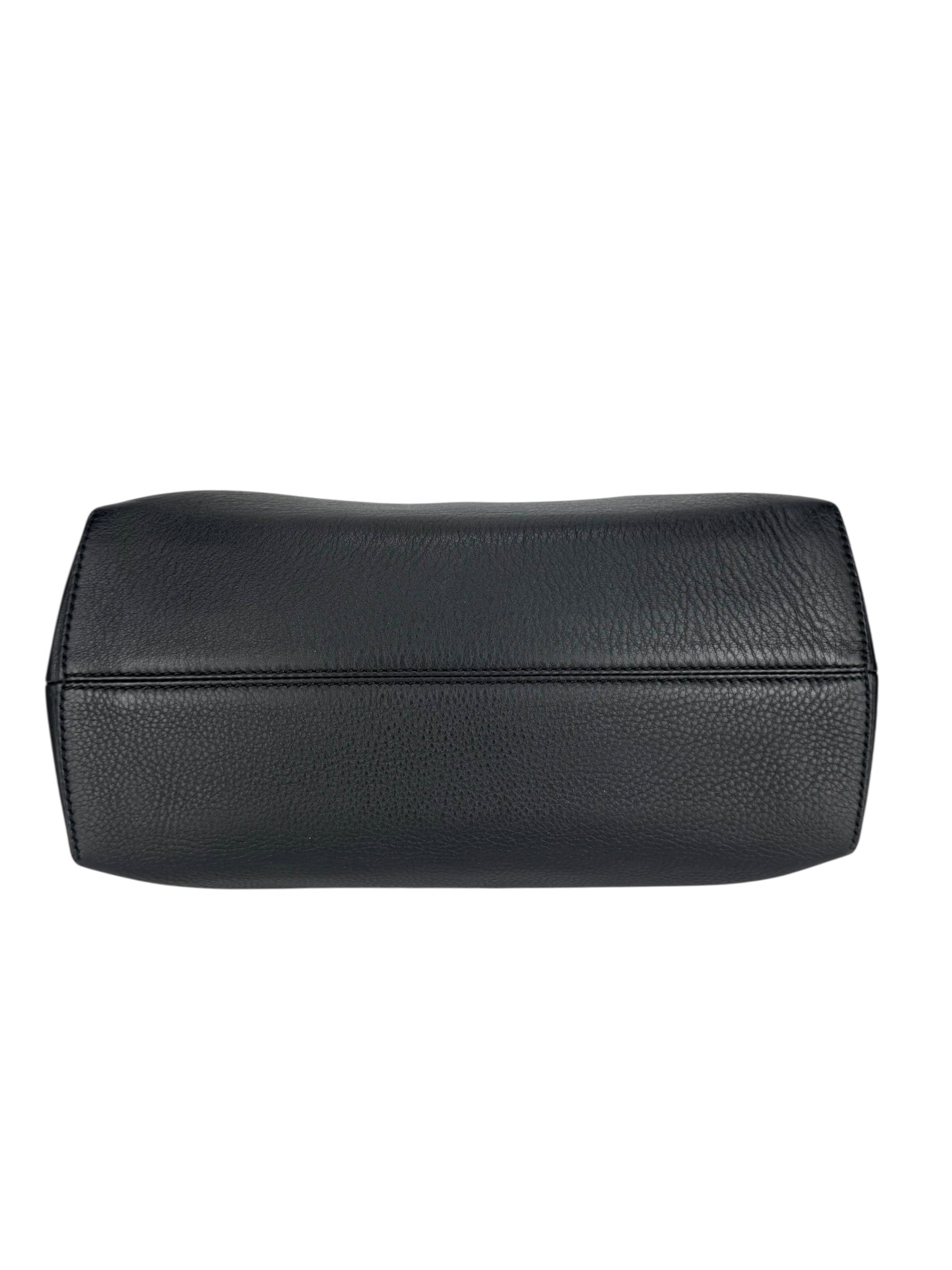 Fendi Black Leather By the Way Bag Medium