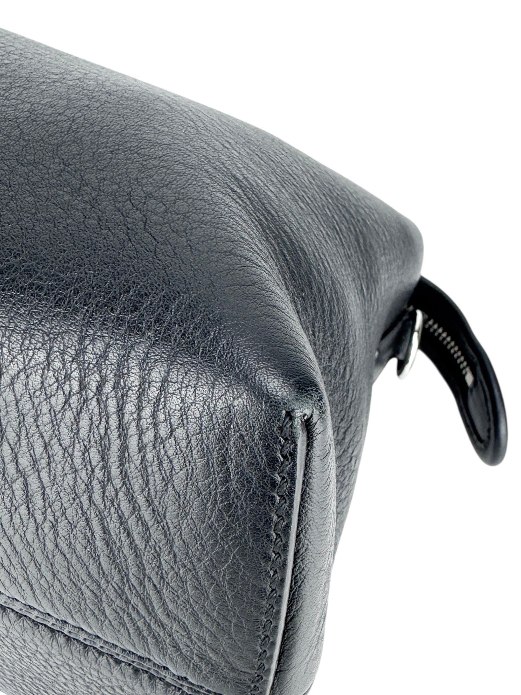 Fendi Black Leather By the Way Bag Medium