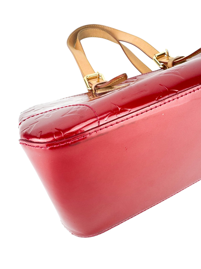 Louis Vuitton Pomme D'Amour (Candy Apple Red) Vernis Rosewood Avenue Bag