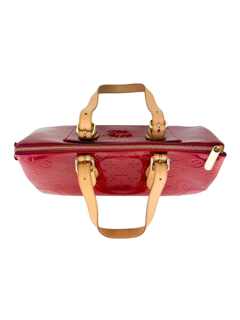 Louis Vuitton Pomme D'Amour (Candy Apple Red) Vernis Rosewood Avenue Bag