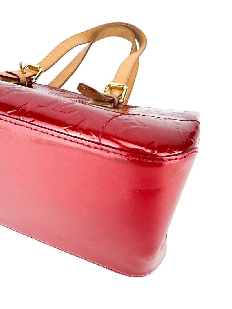Louis Vuitton Pomme D'Amour (Candy Apple Red) Vernis Rosewood Avenue Bag