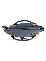 Chloe Blue Denim Marcie Bag Medium