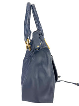 Chloe Blue Denim Marcie Bag Medium