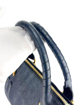 Chloe Blue Denim Marcie Bag Medium