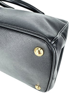 Prada Black Saffiano Leather Galleria Tote Bag Medium