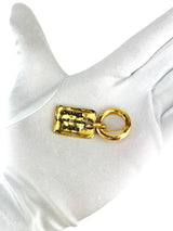 Chanel Gold Rue Cambon Plate Brooch