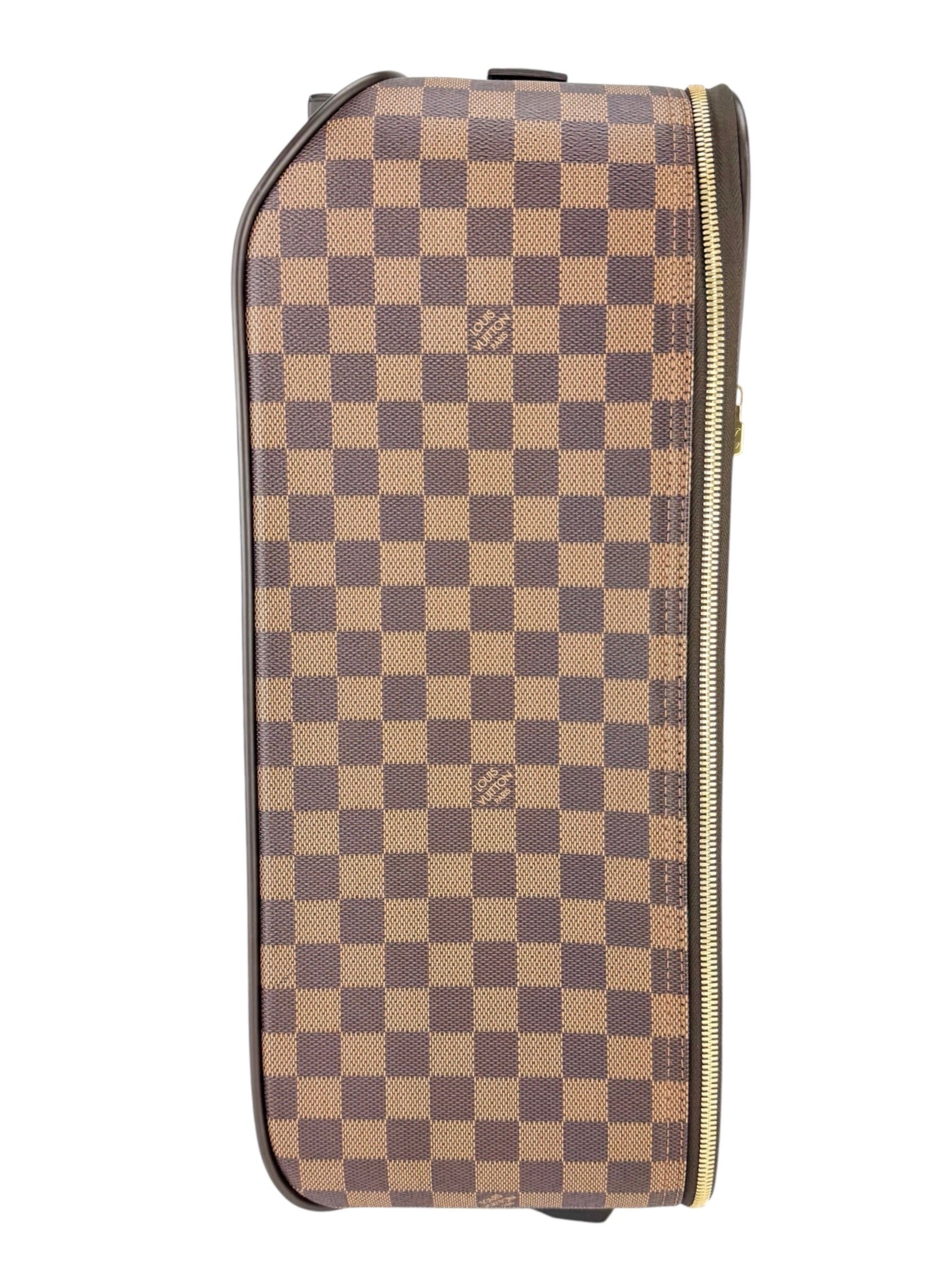Louis Vuitton Damier Ebene Canvas Leather Pegase Suitcase 45