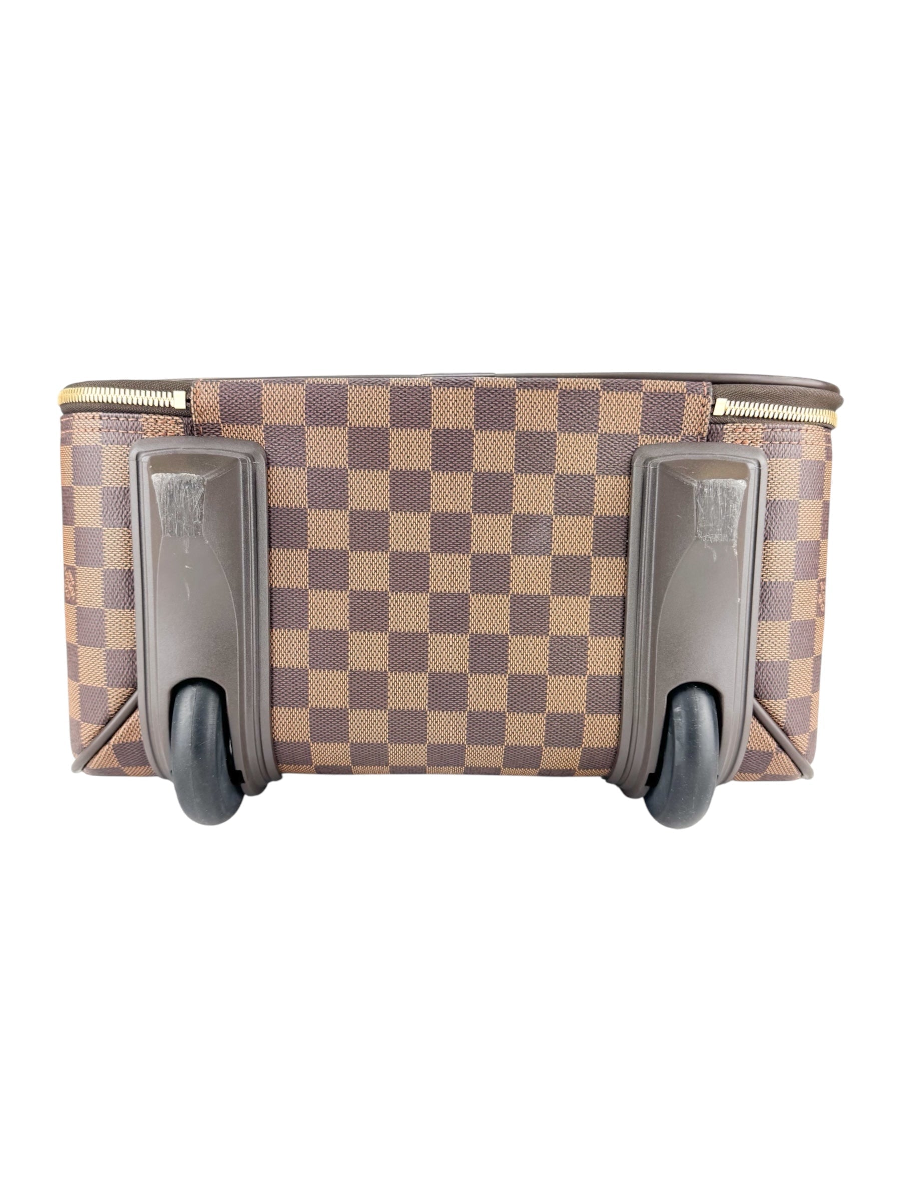 Louis Vuitton Damier Ebene Canvas Leather Pegase Suitcase 45