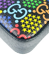 Gucci Multicolor Coated Canvas Leather GG Psychedelic Shoulder Bag