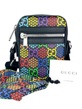 Gucci Multicolor Coated Canvas Leather GG Psychedelic Shoulder Bag