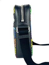 Gucci Multicolor Coated Canvas Leather GG Psychedelic Shoulder Bag