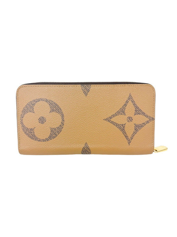 Louis Vuitton Giant Reverse Monogram Leather Zippy Long Wallet