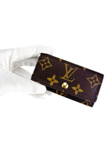 Louis Vuitton Monogram Canvas Leather 4-Ring Key Case