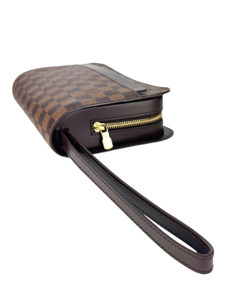 Louis Vuitton Damier Ebene Saint Louis Clutch Bag