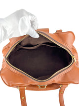 Louis Vuitton Brown Leather Mahina Luna Shoulder Bag Bag PM