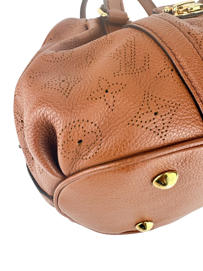 Louis Vuitton Brown Leather Mahina Luna Shoulder Bag Bag PM