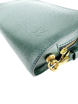 Louis Vuitton Epicea (Spruce Green) Taiga Leather Baikal Clutch Bag