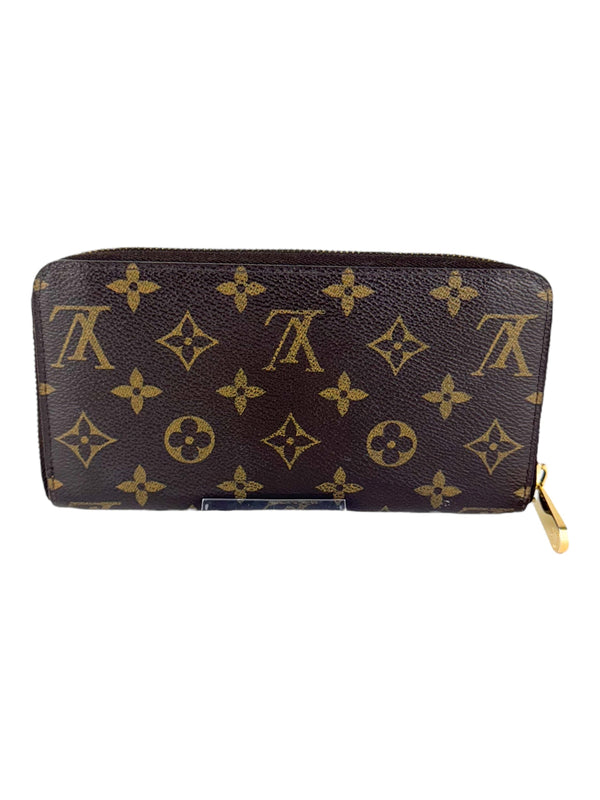 Louis Vuitton Monogram Canvas Leather Zippy Wallet