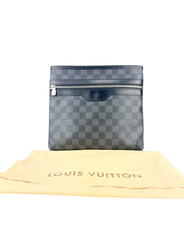 Louis Vuitton Damier Graphite Canvas Leather Thomas Shoulder Bag
