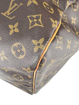 Louis Vuitton Monogram Canvas Leather Keepall 60