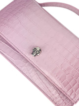 Alexander McQueen Lilac Leather Top Handle Skull Bag (FULL SET)