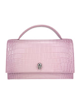 Alexander McQueen Lilac Leather Top Handle Skull Bag (FULL SET)