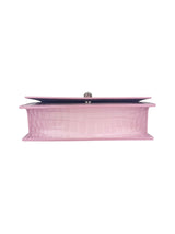 Alexander McQueen Lilac Leather Top Handle Skull Bag (FULL SET)