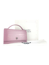 Alexander McQueen Lilac Leather Top Handle Skull Bag (FULL SET)