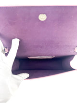 Alexander McQueen Lilac Leather Top Handle Skull Bag (FULL SET)