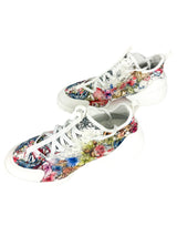 Dior Zodiac Printend Technical Fabric D'Connect Sneakers 39.5