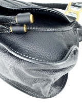 Chloe Black Leather Marcie Bag Medium