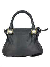 Chloe Black Leather Marcie Bag Medium